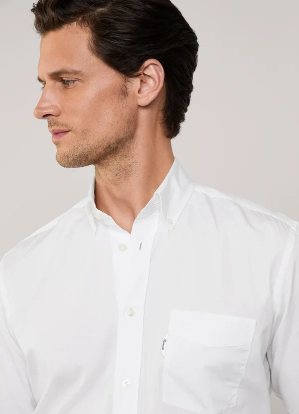 Façonnable,Regular Fit Poplin Shirt