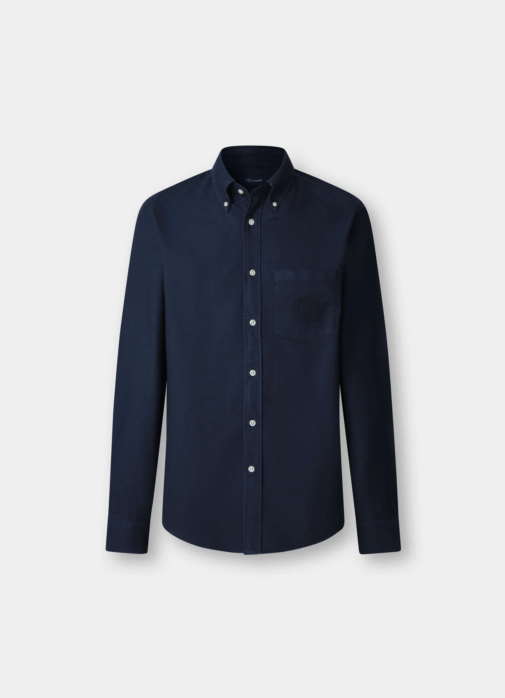 Façonnable, Regular Fit Oxford Navy Shirt