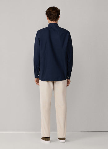 Façonnable, Regular Fit Oxford Navy Shirt