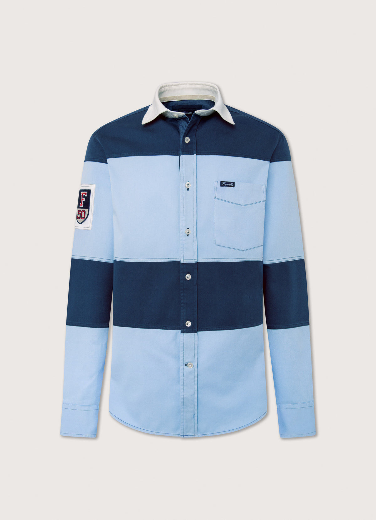 Façonnable, Regular Fit Striped Rugby Shirt XXL Façonnable, Regular Fit Striped Rugby Shirt XXL