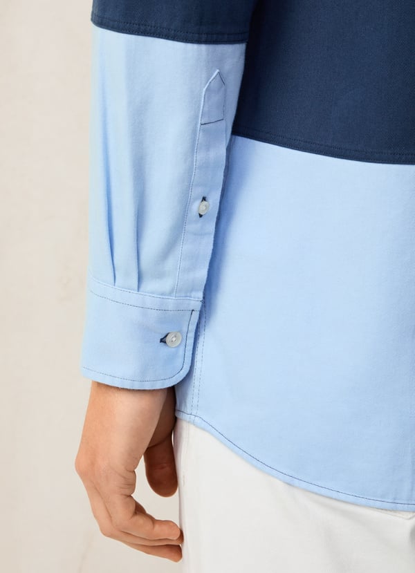 Façonnable, Regular Fit Striped Rugby Shirt