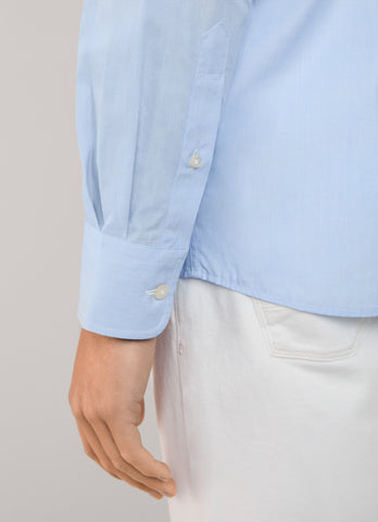 Façonnable,Regular Fit Side Tape Fil A Fil Shirt