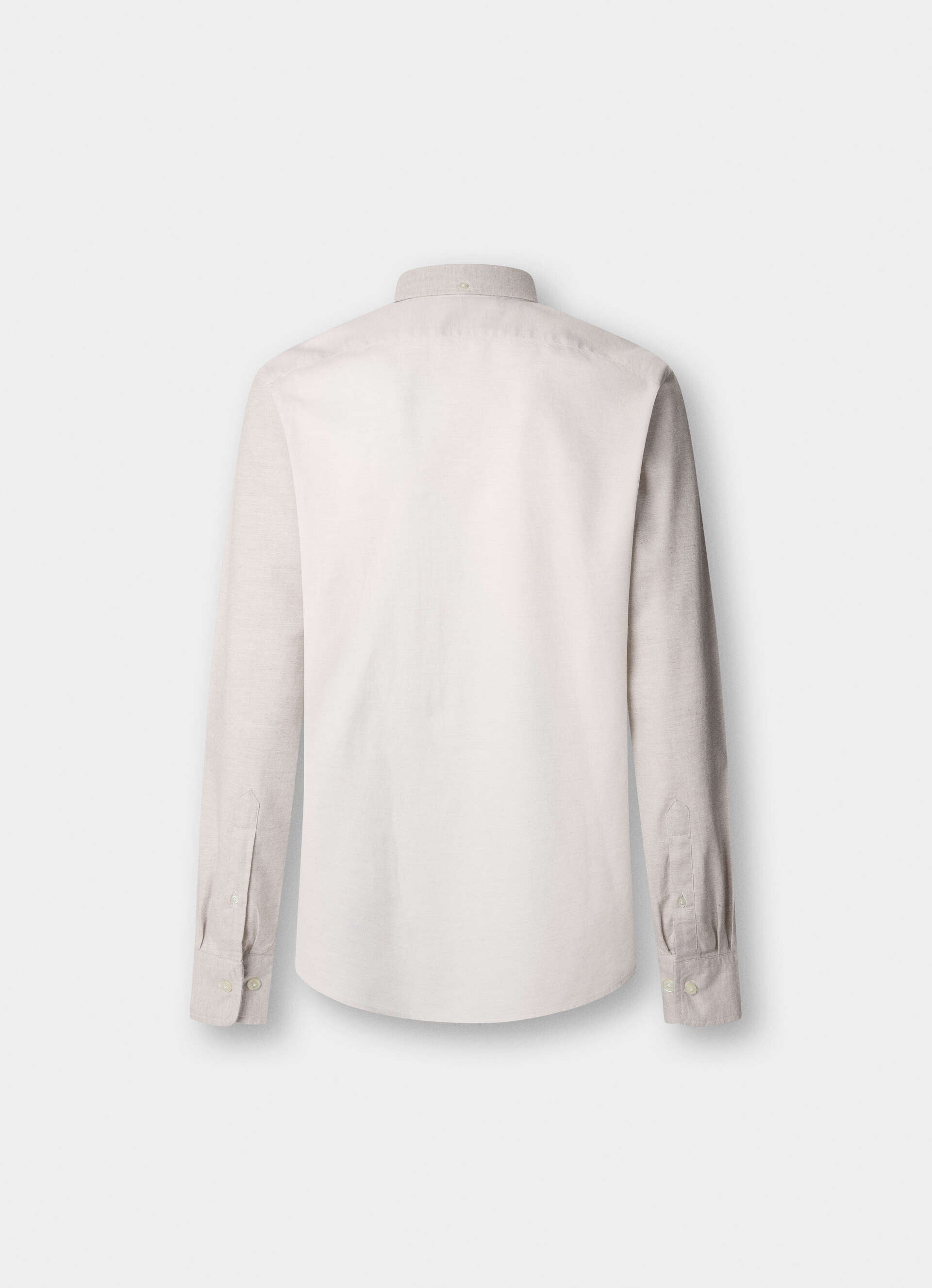 Façonnable,Regular Fit Color Block Flannel Shirt