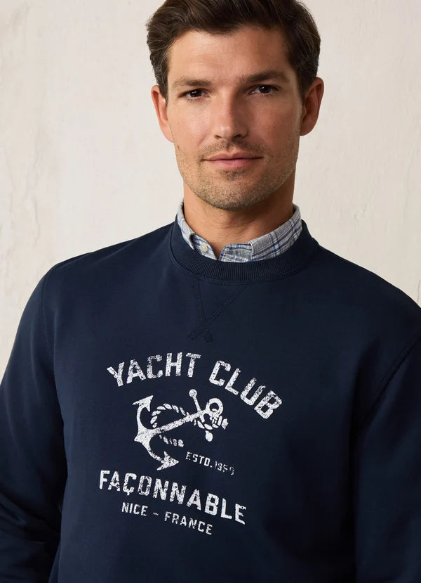 Façonnable, Crew Neck Yacht Club Jumper