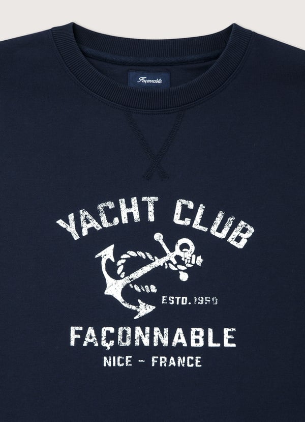 Façonnable, Crew Neck Yacht Club Jumper