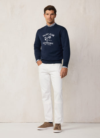 Façonnable, Crew Neck Yacht Club Jumper