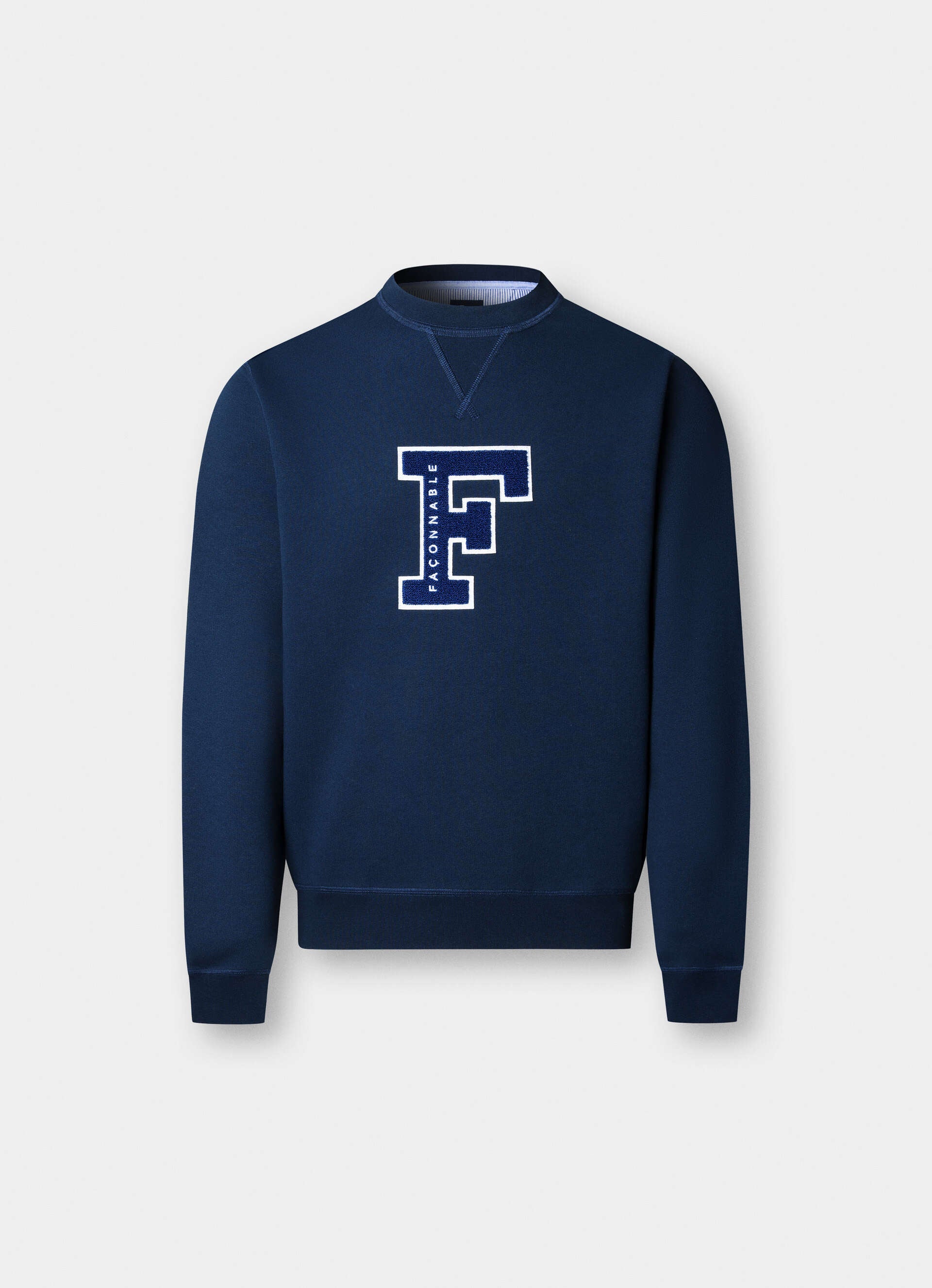 Façonnable, Branded F Patch Sweatshirt