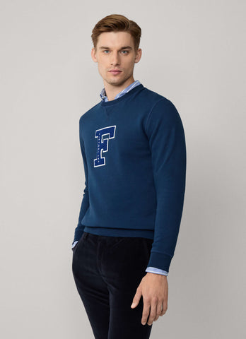 Façonnable, Branded F Patch Sweatshirt