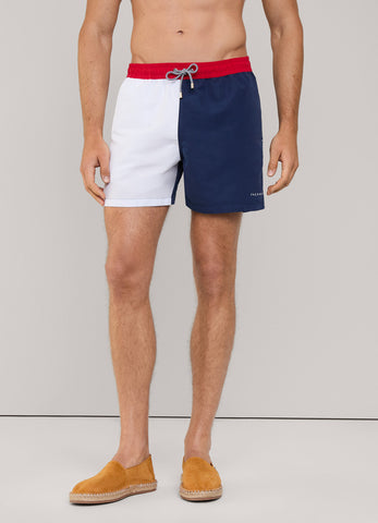 Façonnable,color block swim shorts