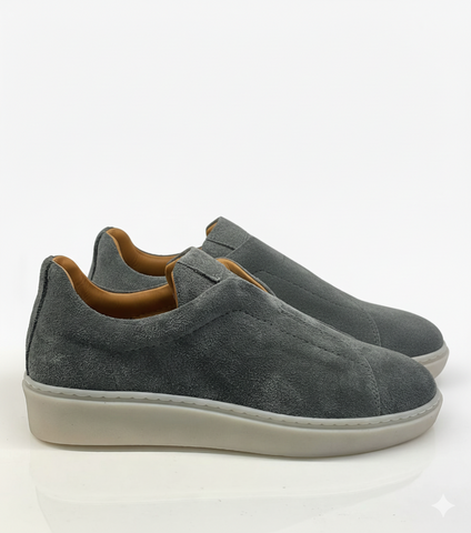 Pedro, Grey Stitch Sneakers