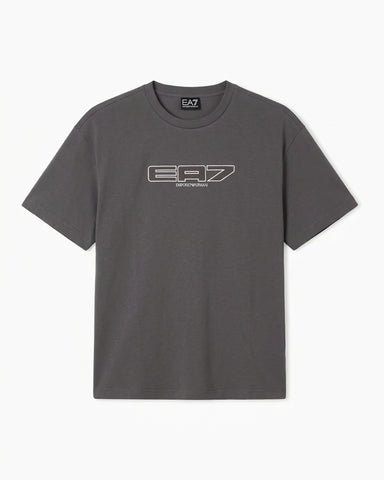 Emporio Armani, Grey T-shirt Logo Series jersey