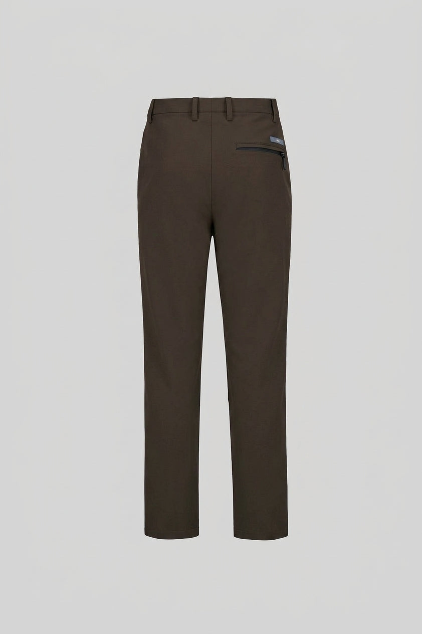 People Of Shibuya, Kobra Technical Trousers-Dark Brown