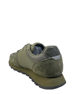 G-Star Raw, Track III Coated Canvas Olive Sneaker