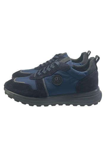 Bogner, Navy Blue Mix Sneakers