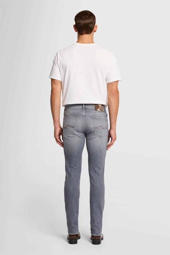 7 For All Mankind, Slimmy Tapered Grey Globe Jeans