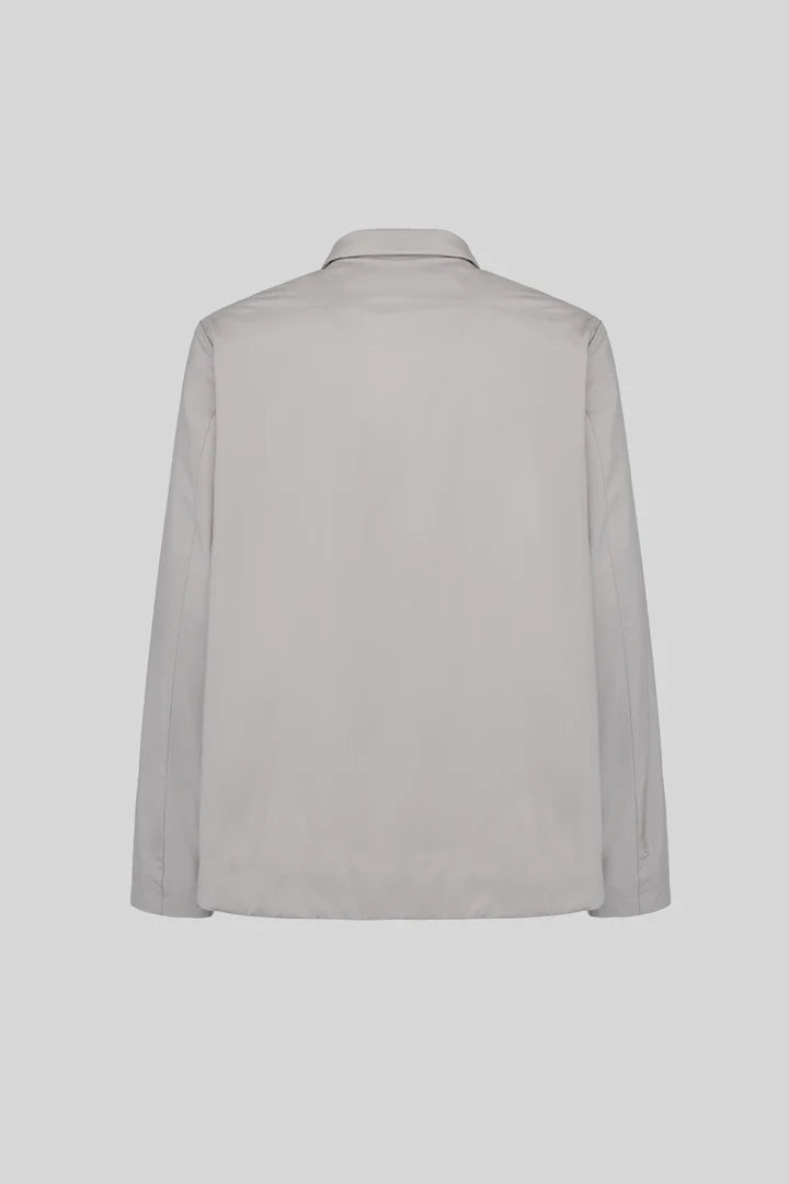 People Of Shibuya, Technical Fabric Grey Over Shirt