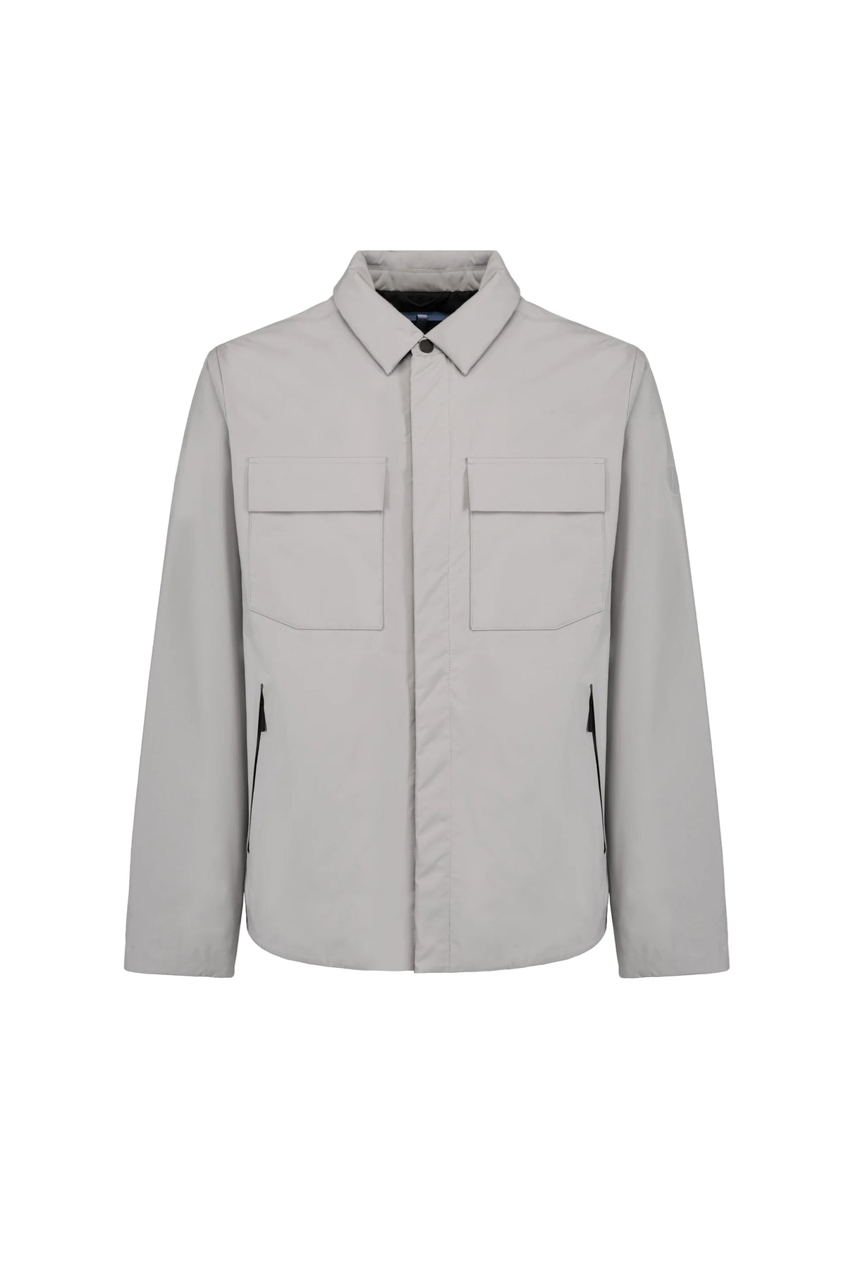 People Of Shibuya, Technical Fabric Grey Over Shirt