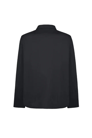 People Of Shibuya, Technical Fabric Black Over Shirt