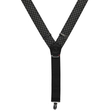 Load image into Gallery viewer, Lerros, Black Elastic Suspenders With Bow-tie
