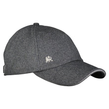 Load image into Gallery viewer, Lerros, Wool Blend Basebal Grey Cap
