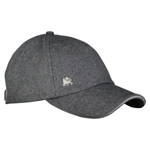 Lerros, Wool Blend Basebal Grey Cap