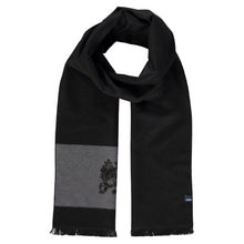 Load image into Gallery viewer, Lerros, Black Scarf With Lerros Logo
