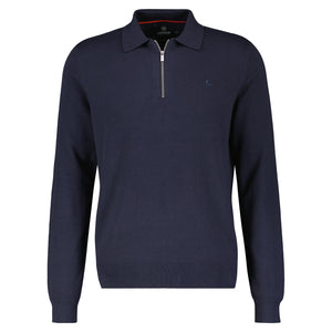 Lerros,Navy Knitted Polo