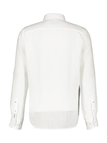 Lerros,White Casual  Linen Shirt,