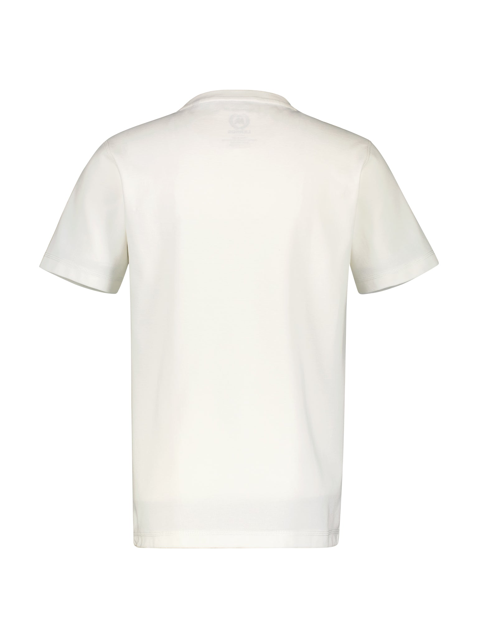 Lerros, White Plain T-Shirt  IN Cool & Dry Quality
