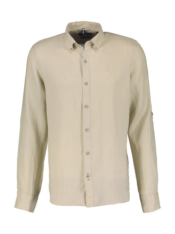 Lerros,Light Dune Beige Casual  Linen Shirt