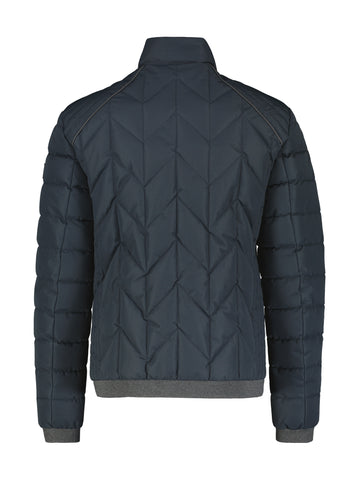 Lerros, Navy Quilted Blouson With Function