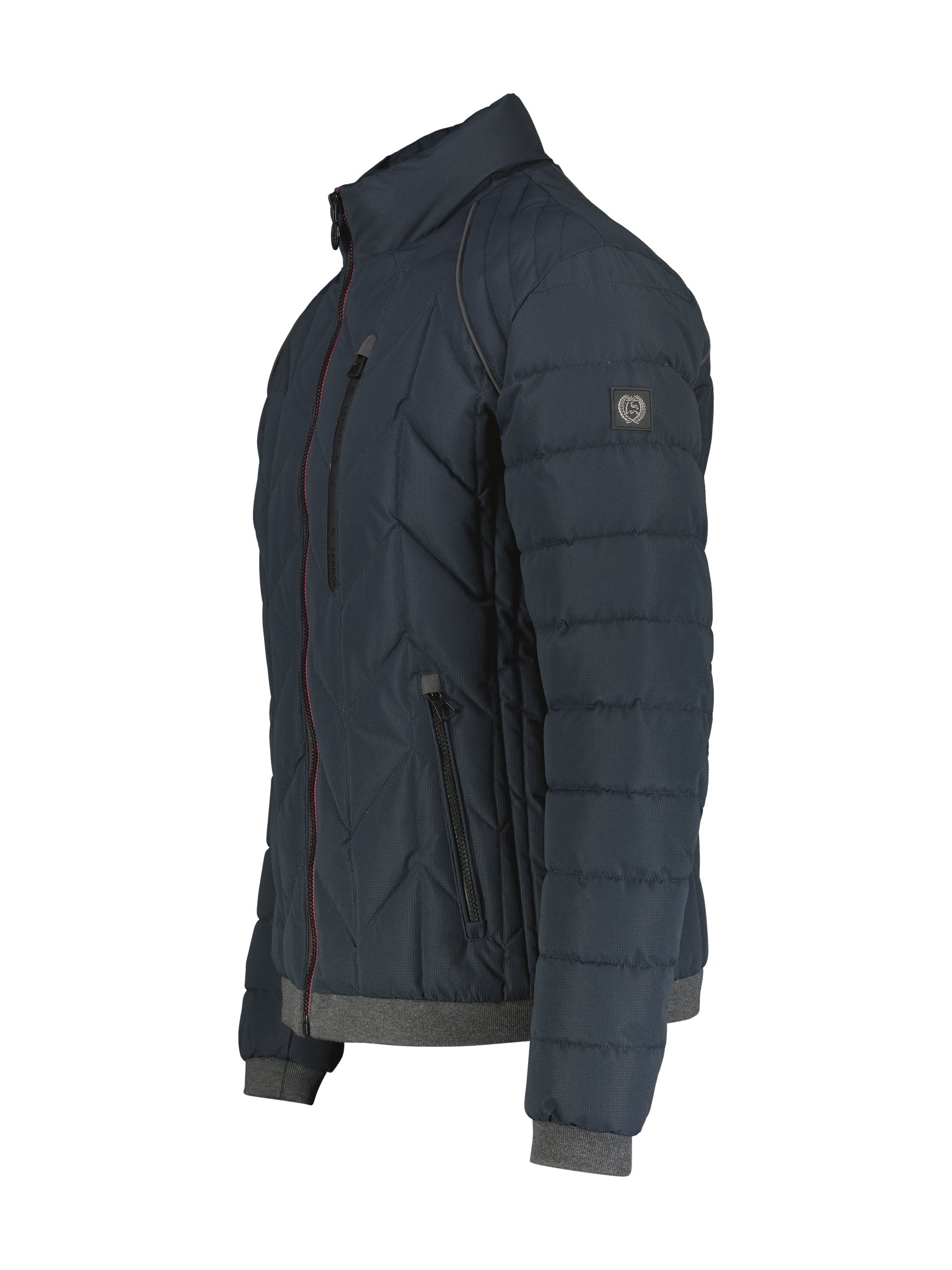 Lerros, Navy Quilted Blouson With Function