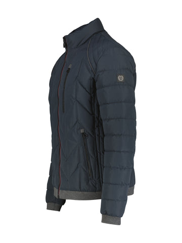 Lerros, Navy Quilted Blouson With Function