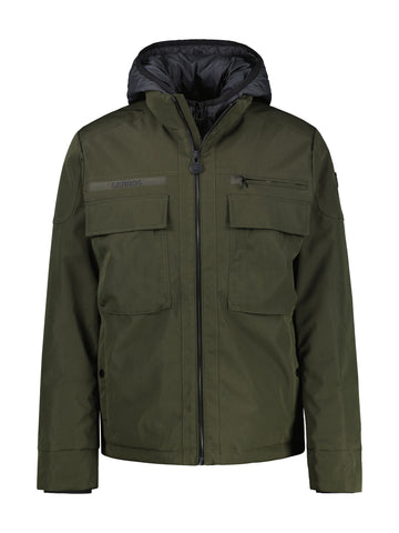 Lerros, Field jacket with hood, lined