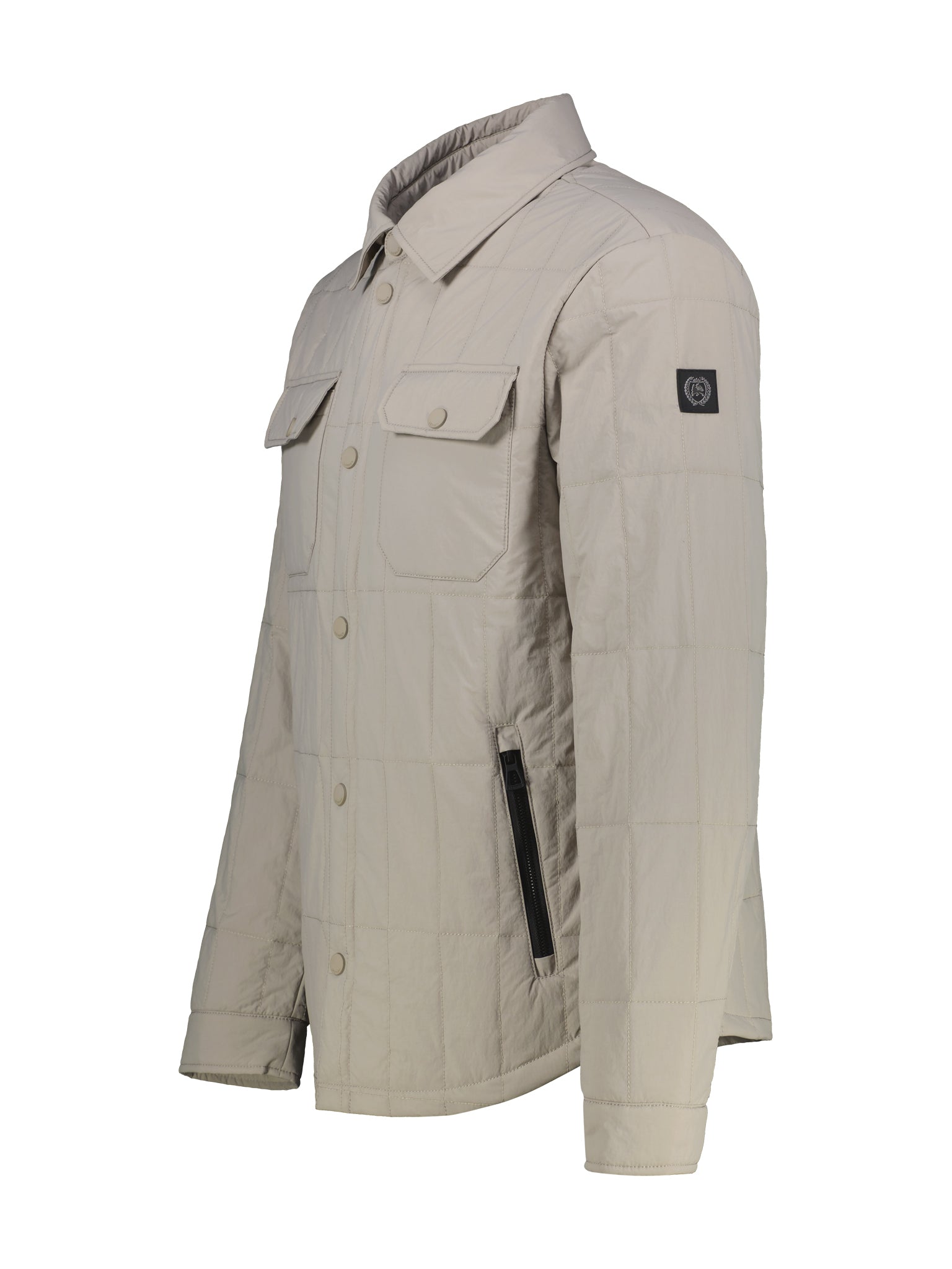 Lerros, Over Shirt Beige Jacket Lightly Lined