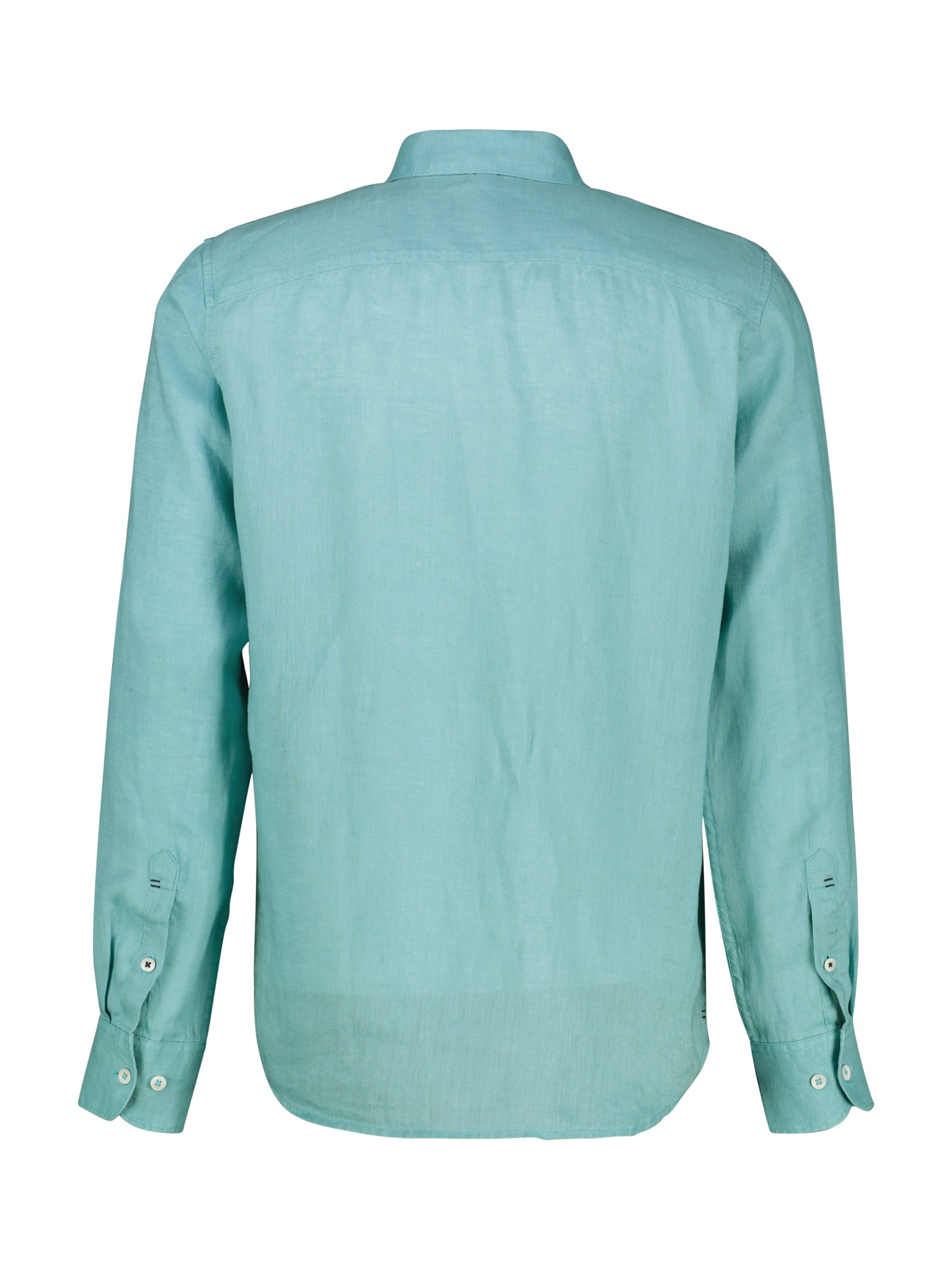 Lerros, Coastal Blue Shirt In Linen-Cotton Blend