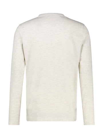 Lerros, Off-White Long Sleeves Basic Tee