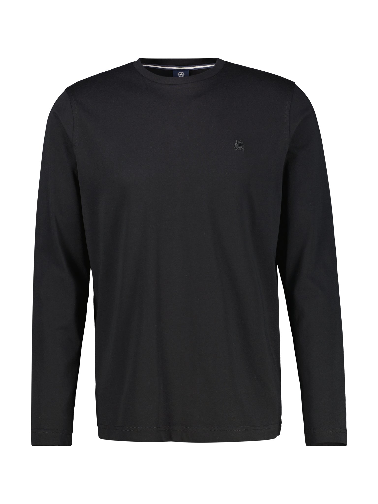 Lerros, Black Long Sleeves Basic Tee
