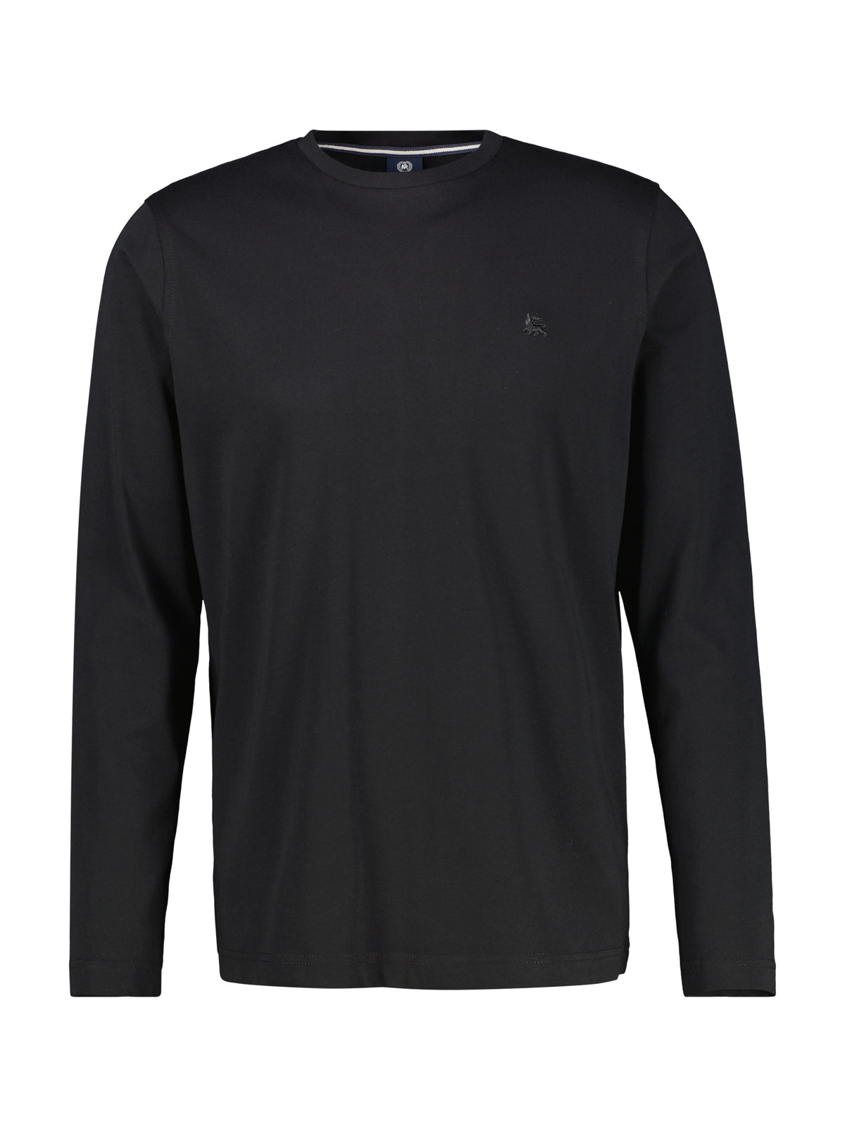 Lerros, Black Long Sleeves Basic Tee