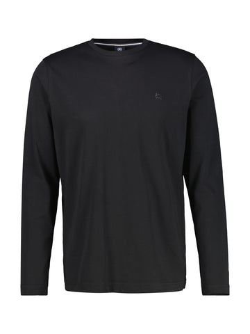 Lerros, Black Long Sleeves Basic Tee