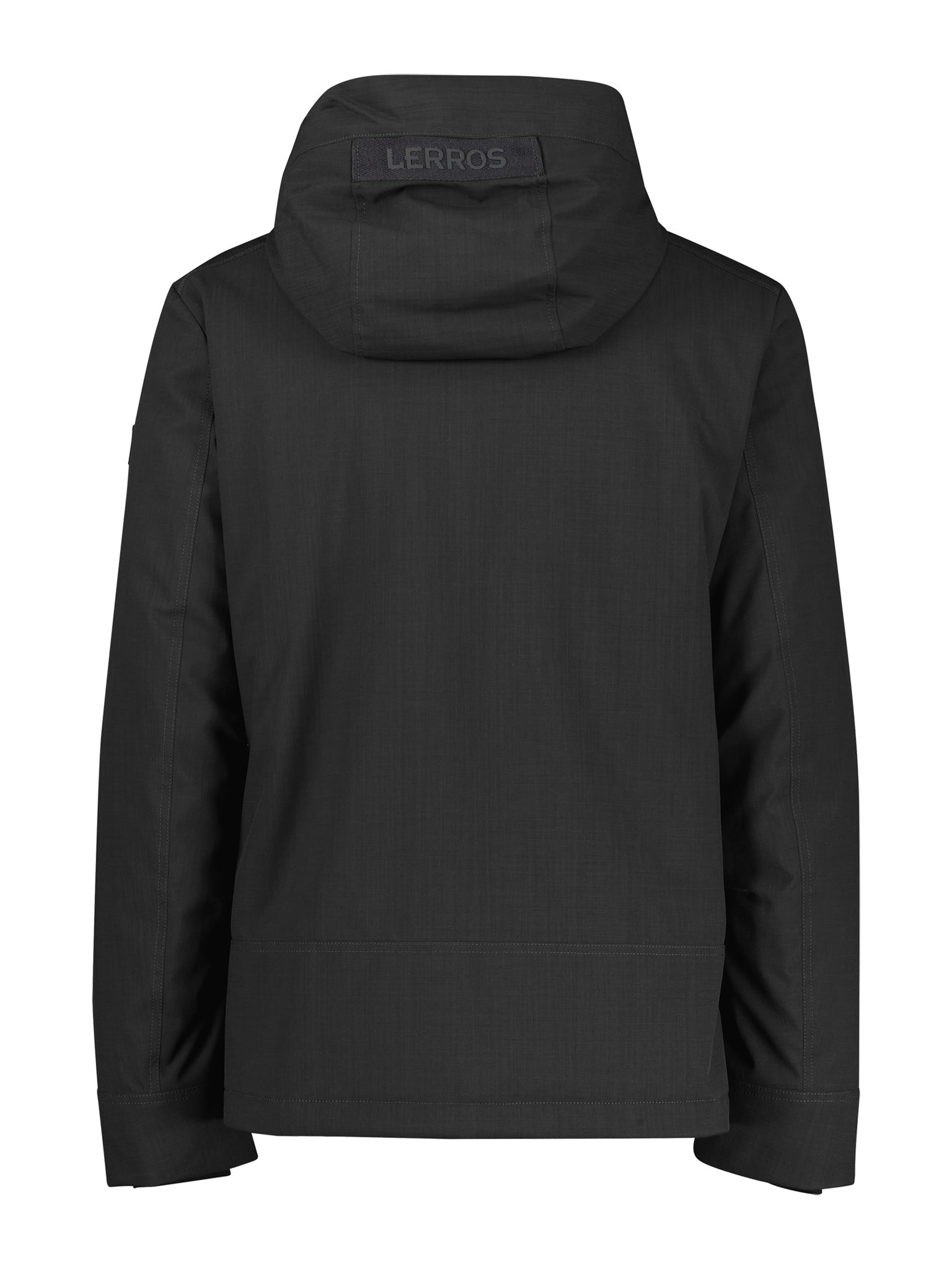 Lerros, Black Blouson In Structured Look