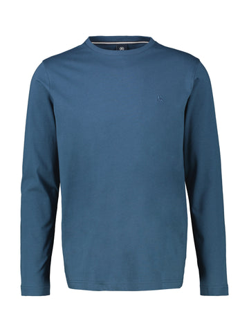 Lerros, Storm Blue Long Sleeves Basic Tee