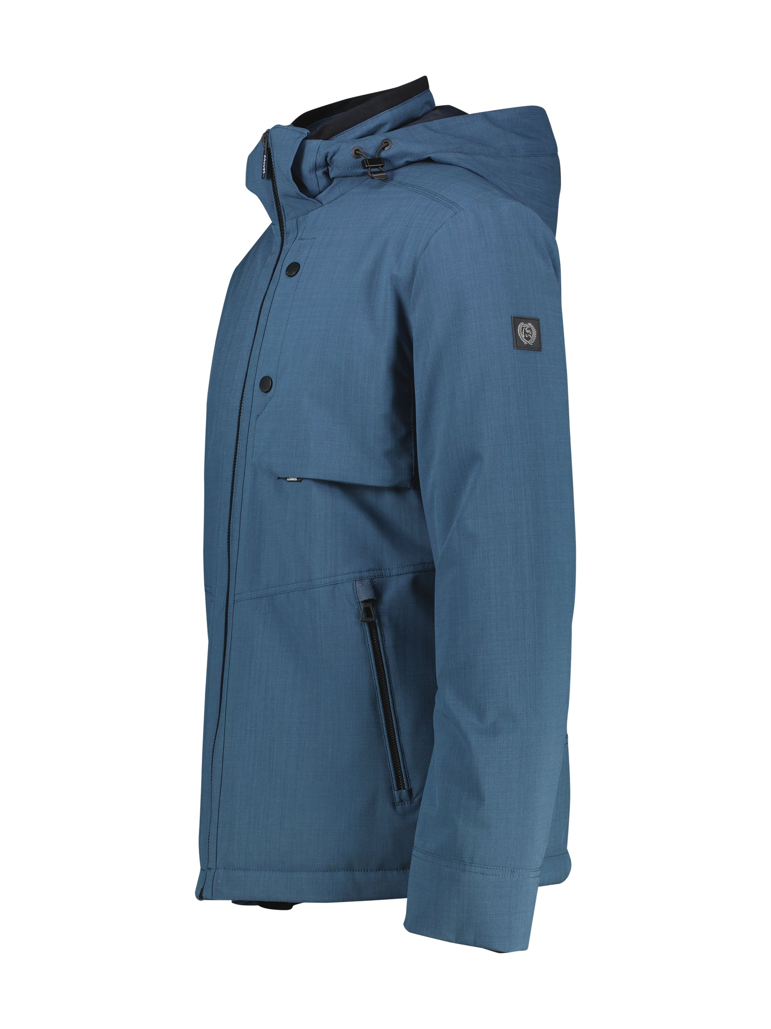 Lerros, Storm Blue Blouson in Structured Look