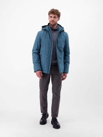 Lerros, Storm Blue Blouson in Structured Look