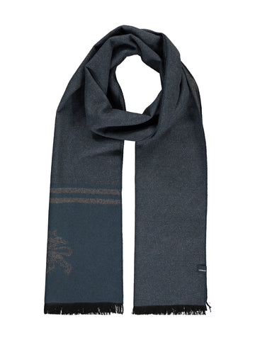 Lerros, Storm Blue Logo Scarf