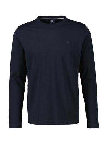 Lerros, Navy Long Sleeves Basic Tee