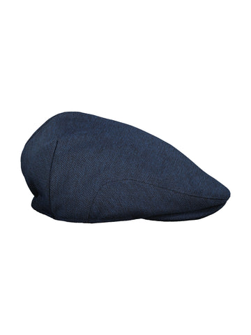 Lerros, GATSBY Flat Cap In Mottled Twill Quality