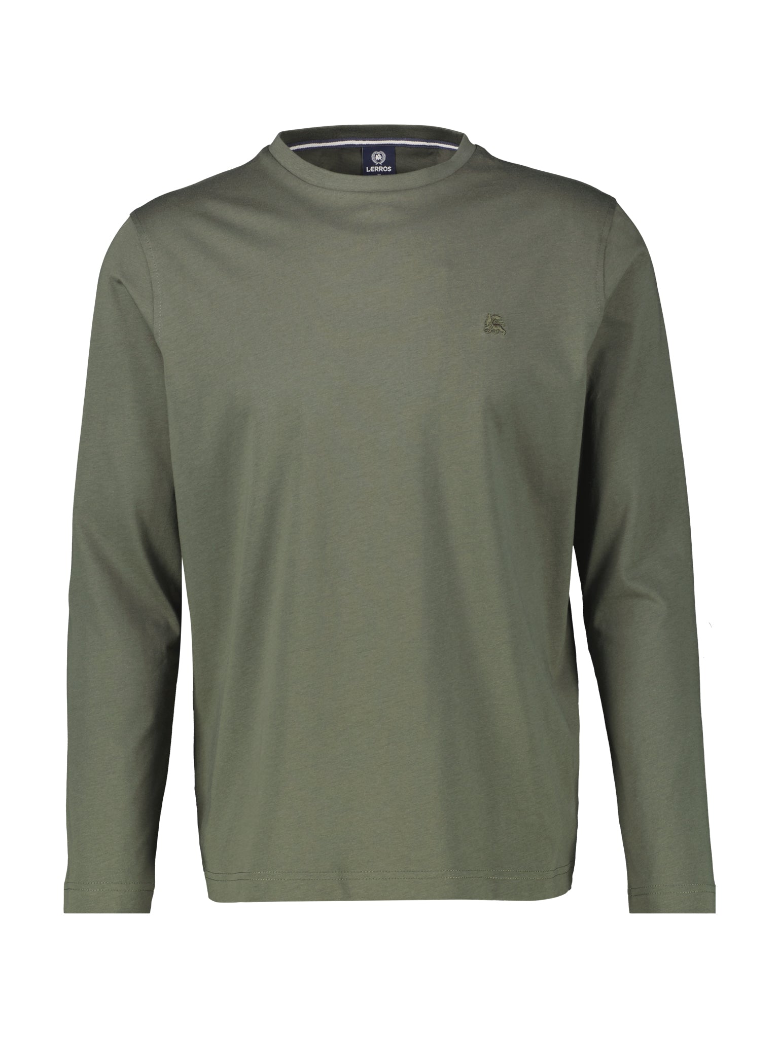 Lerros, Olive Long Sleeves Basic Tee