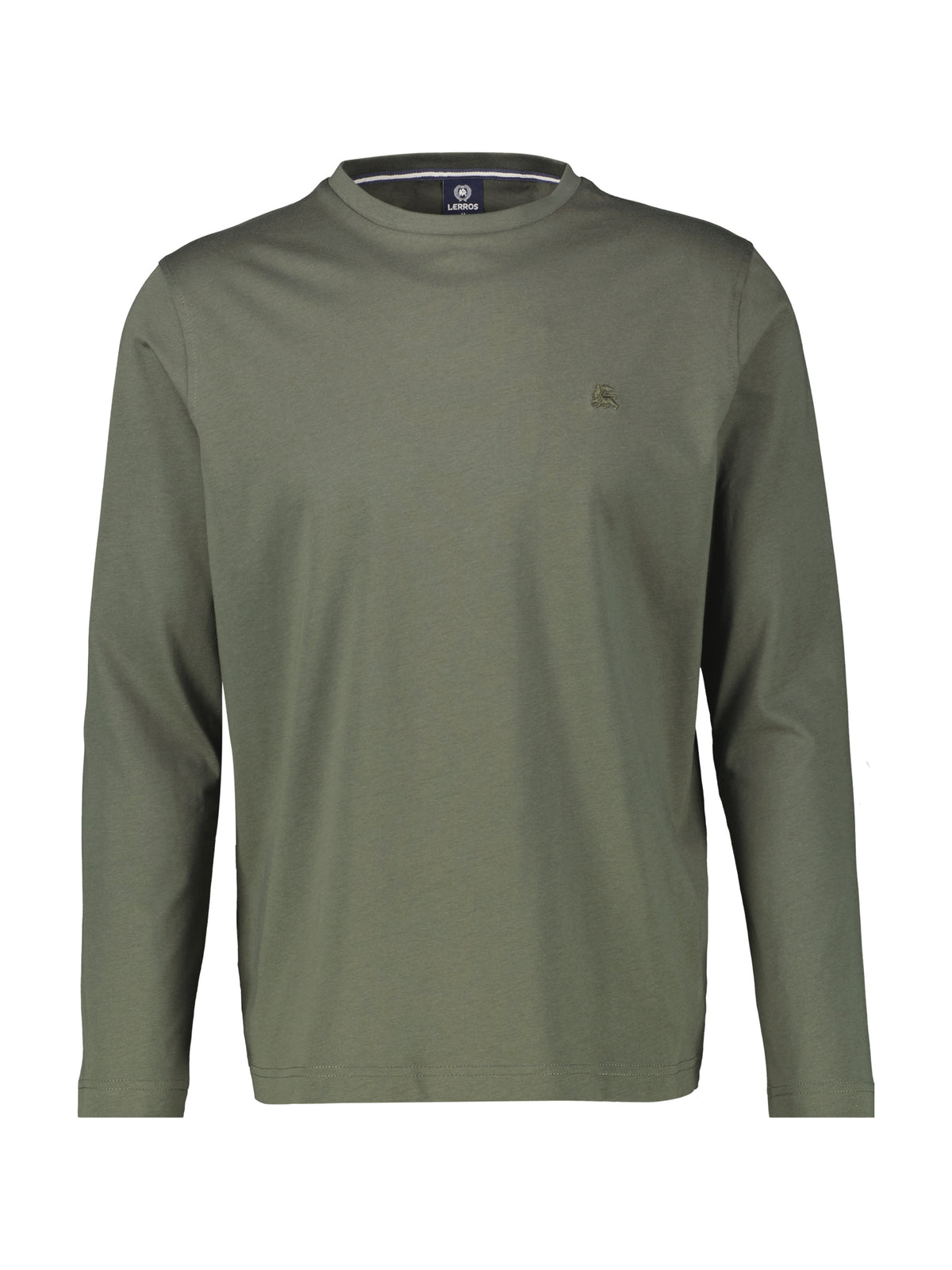 Lerros, Olive Long Sleeves Basic Tee