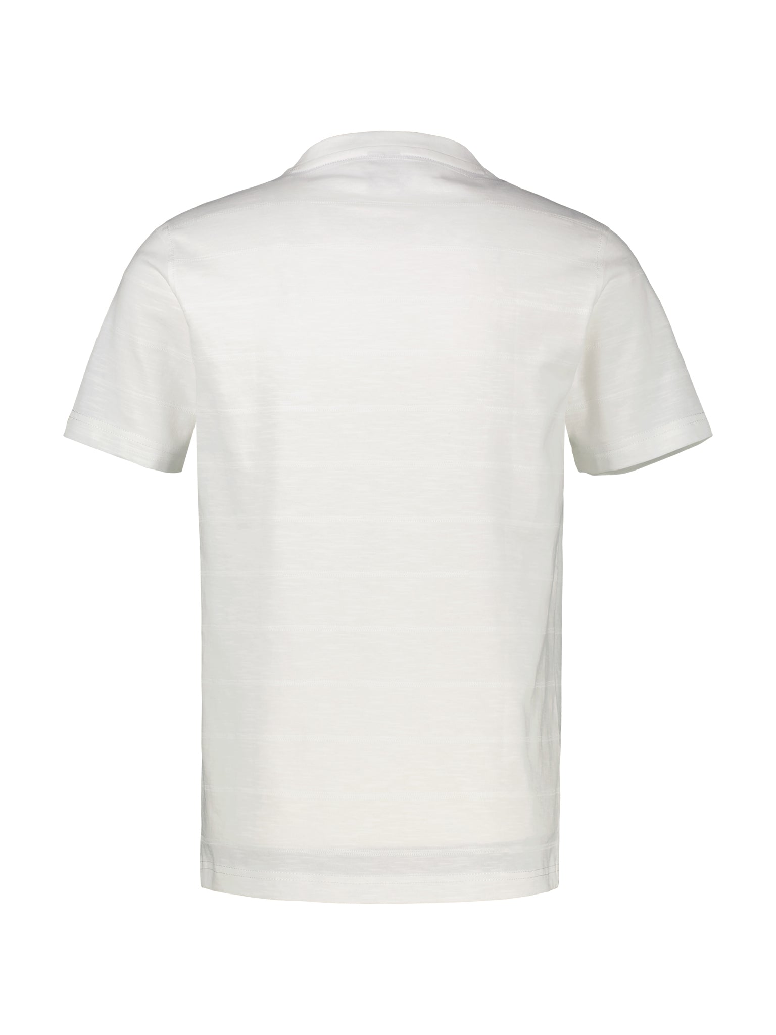 Lerros, V-Neck White T-shirt in knit quality